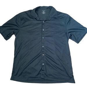 George Short-Sleeve Button Up Black Men’s Medium